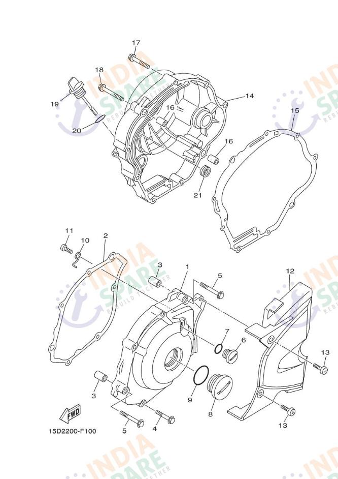 CRANKCASE COVER 1